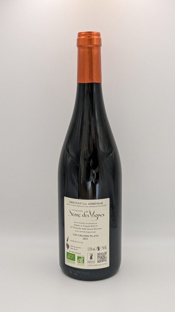 Domaine Serre des Vignes, Les Grands Plans 2023 – Image 2